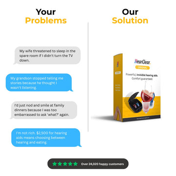 HearClear Invisible OTC Hearing Aids